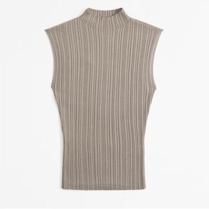 Black Abercrombie & Fitch Shell Sweater Top